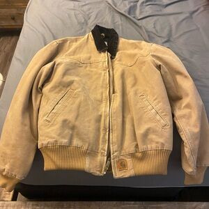 Carhartt zip up jacket size large